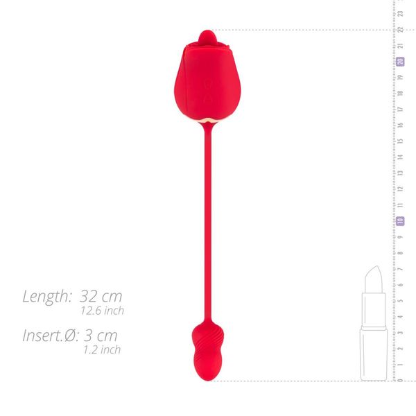 Teazers Rose Vibrator and Clitoris Stimulator zdjęcie 14