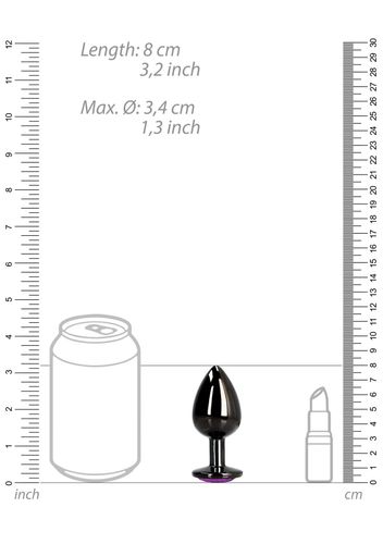 Heart Gem Butt Plug - Medium na Arena.pl