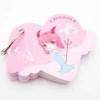 Mini notes notesik na breloku znak zodiaku KOZIOROŻEC