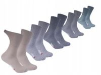 5x SKARPETY Polskie bezuciskowe BAWEŁNIANE medyczne zdrowotne MEDICAL