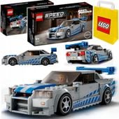 LEGO 76917 Klocki Model Replika Samochód NISSAN SKYLINE - SZYBCY I