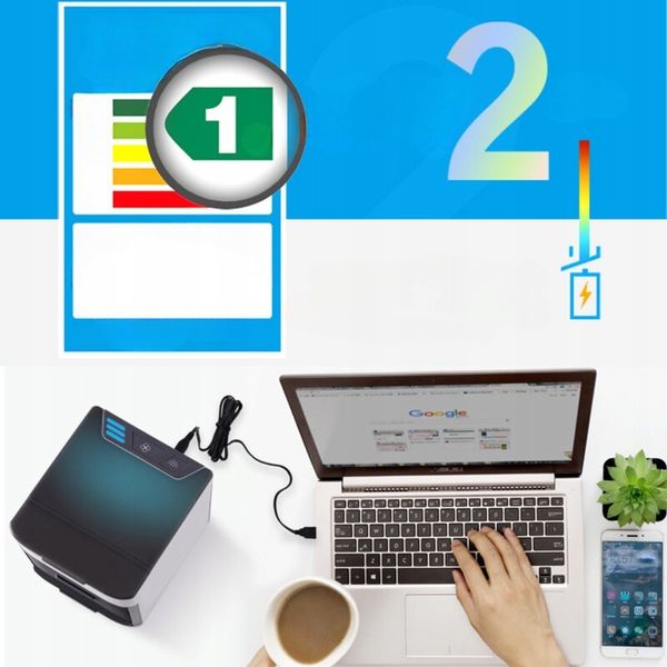 PRZENOŚNY MAŁY KLIMATYZER USB NA WODĘ i LÓD 3W1 KLIMATOR DO DOMU WENTYLATOR zdjęcie 10