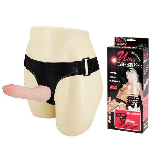 Proteza Penisa Dla Pań Ultra Cyberskin Penis Strap On zdjęcie 1