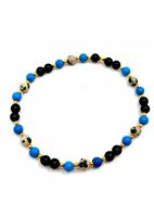 Bransoletka BLUE JASPIS 925