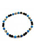 Bransoletka BLUE JASPIS 925