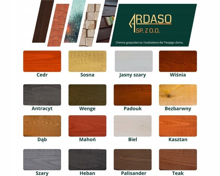 IMPREGNAT farba do drewna PALISANDER 5l zdjęcie 5