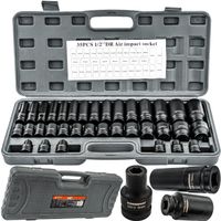 NASADKI UDAROWE HEX 1/2 CR-V 35SZT 38MM 78MM DO KLUCZA PM-ZNU-832T