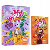 Zestaw dodatków Wirus! 2: Ewolucja + Wirus! Halloween Gra Karciana Muduko