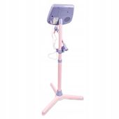 ZESTAW KARAOKE DLA DZIECI ODTWARZACZ MP3 MIKROFON STATYW NN KSET