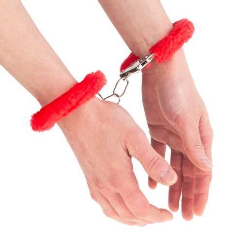 Metalowe Kajdanki Z Extra Grubym Futrem Kolory na Arena.pl