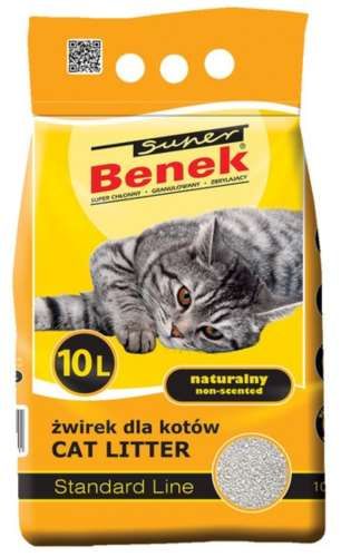 Żwirek Super Benek STANDARD NATURALNY 10 L na Arena.pl