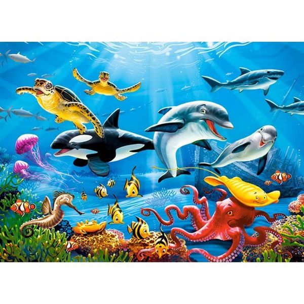 Puzzle 200 underwater world CASTOR zdjęcie 2