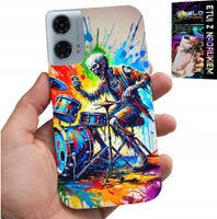 ETUI DO MOTOROLA G34 5G - ROCK PERKUSJA BĘBNY KOŚCIOTRUP POKROWIEC