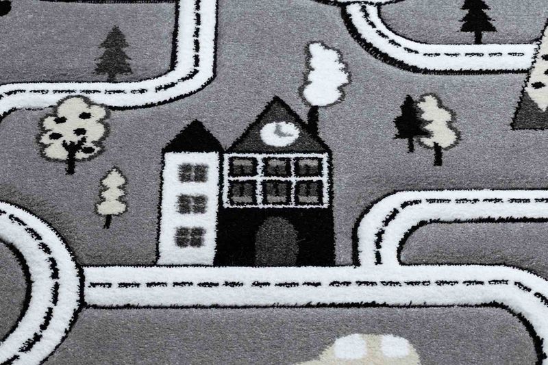 RUG/LU/TINIES/TOWN/GREY/140x190 zdjęcie 4