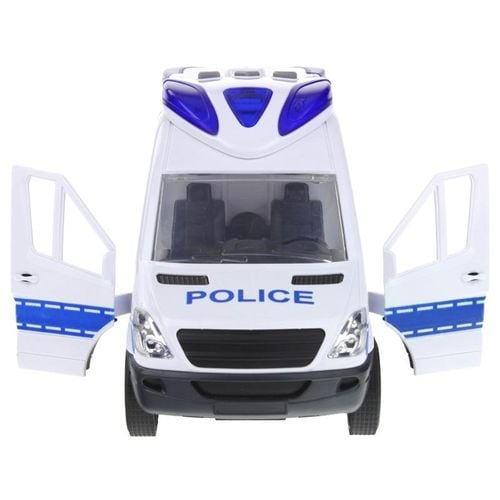 Samochód Policyjny Policja Auto Van - Niebieski na Arena.pl