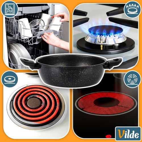 Garnek granitowy BASIC LINE 24 cm, 2,7 l na Arena.pl