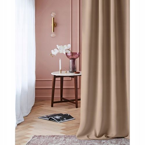 Zasłony gotowe do salonu zaciemniające na przelotkach Laurel 140X250 Kolory na Arena.pl