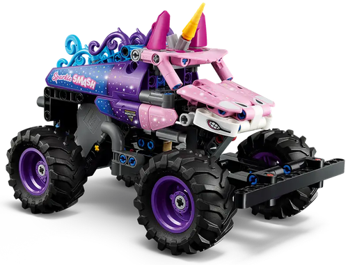 42220 - lego technic - monster jam™ sparkle smash™ z napędem typu pull-back na Arena.pl