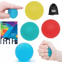 Piłeczki do Ćwiczeń Rąk Palców Nadgarstka REHABILITACJI Trener Dłoni ZESTAW