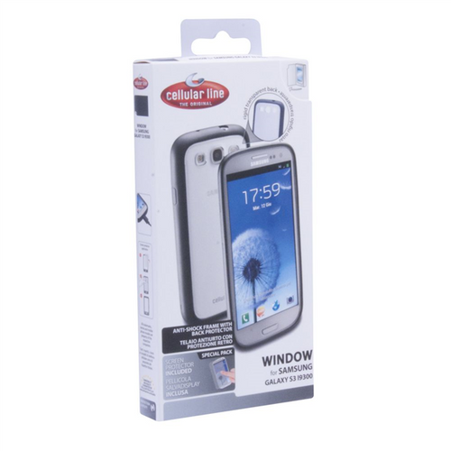 Etui WINDOW do Samsunga Galaxy S3, czarne na Arena.pl