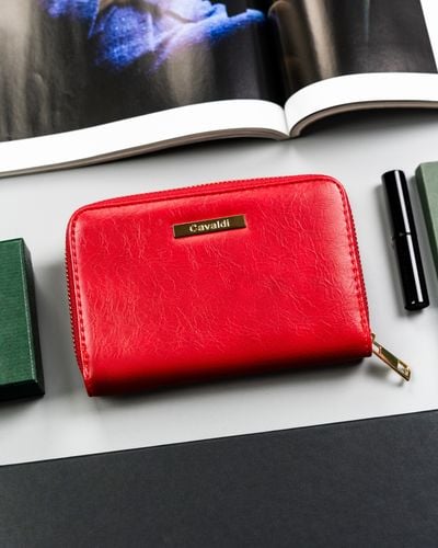 portfel damski pu chwj-04-4962 red na Arena.pl