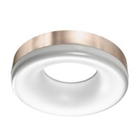 Sufitowa lampa nowoczesna Ring pierścień LED 18W satyna