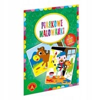 Piaskowe malowanki - malarz, konik 18790