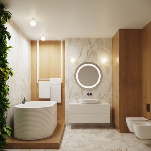 Kinkiet HALO biały IP44 na Arena.pl