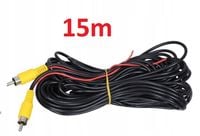 PRZEWÓD DO KAMERY COFANIA KABEL 15m CINCH RCA AV