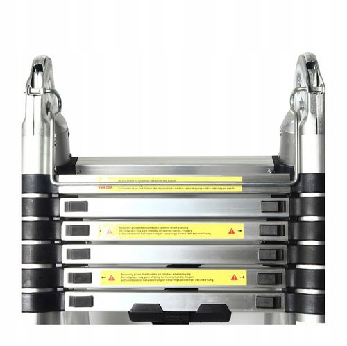 DRABINA ALUMINIOWA TELESKOPOWA PRZEGUBOWA 4.4 M (2 x 220 cm ) 2 x 7 STOPNI na Arena.pl