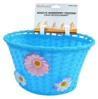 Koszyk na rower dziecięcy przedni - niebieski