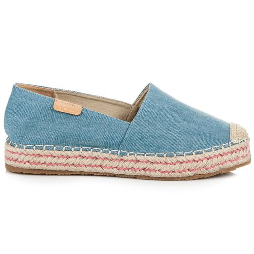 Jeansowe Espadrylki Na Platformie r.36 na Arena.pl