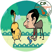 Opłatek na tort Jaś Fasola