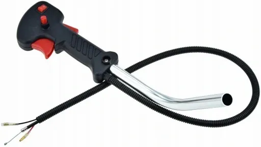 SILNIK DO KOSY SPALINOWEJ + RĄCZKA MANETKA + 2X OLEJ DEMON NAC PODKASZARKI zdjęcie 6