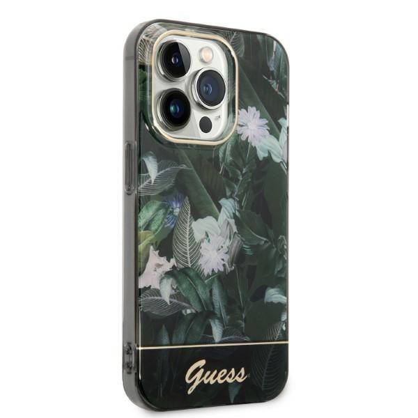Etui Guess do iPhone 14 Pro, Zielony zdjęcie 7