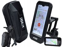 WODOSZCZELNY UCHWYT DO NAWIAGACJI TELEFONU I SAKWA DO KIEROWNICY HULAJNOGI