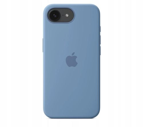 Silikonowe etui APPLE do iPhone'a 16e Zimowy błękit na Arena.pl