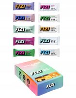 MIX 10 SMAKÓW Batony wegańskie bez glutenu, bez cukru 10szt FIZI