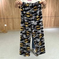 Spodnie flanelowe Superman Batman M / 0910-081-FLR-B-2
