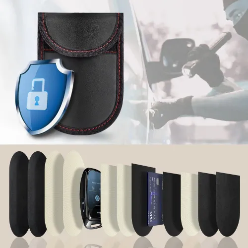 etui rfid tech-protect klr100 - czarno-czerwone na Arena.pl