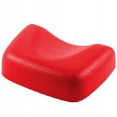 Poduszka ZAGŁÓWEK PUR podgłówek z pianki czerwony pod głowę do solarium