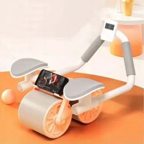 Koło ROLLER Do Ćwiczeń MIĘŚNI BRZUCHA Kółko ABS na Arena.pl