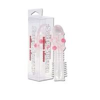 Nasada Na Penisa Z Perełkami Stymulującymi Super Stretch