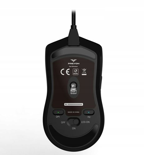 Myszka gamingowa dla graczy 16000 DPI RGB PREYON na Arena.pl