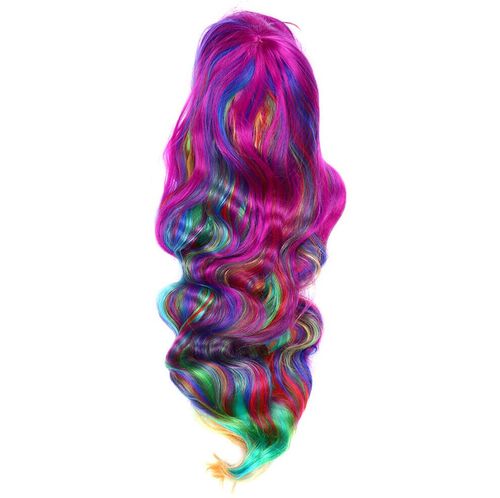 Peruka multicolor 80 cm na Arena.pl