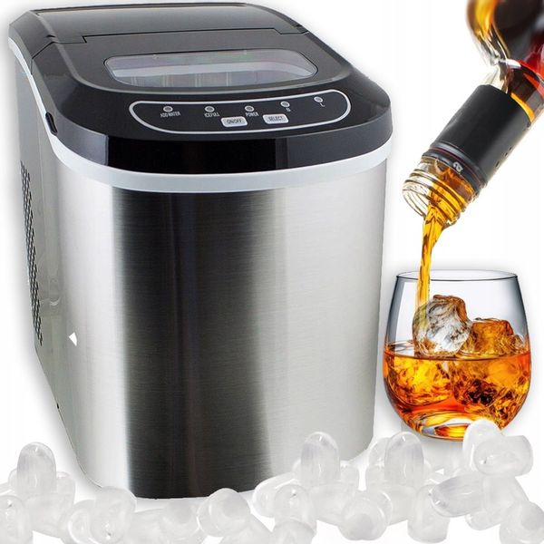 KOSTKARKA DO LUDU MASZYNA DO KOSTEK SREBRNA STAL NIERDZEWNA 2 ROZMIARY 15KG zdjęcie 1