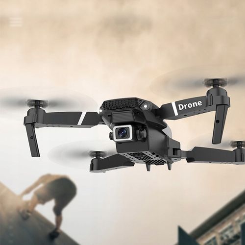 DRON E88 2x KAMERA 4K ZAWIS 200M UNIKANIE PRZESZKÓD WIFI+WALIZKA PILOT ETUI na Arena.pl