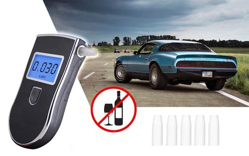 Alkomat Tytan AT-818 z LCD + ustniki + etui + Pokrowiec Precyzyjny Zestaw na Arena.pl