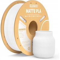Filament ELEGOO Matte PLA, Średnica 1.75 mm, 1 kg (1 szt.) Biały