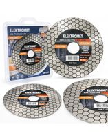 TARCZA 125mm DIAMENTOWA DO PŁYTEK GRESU GLAZURY SZLIFOWANIA CIĘCIA 45° BL.